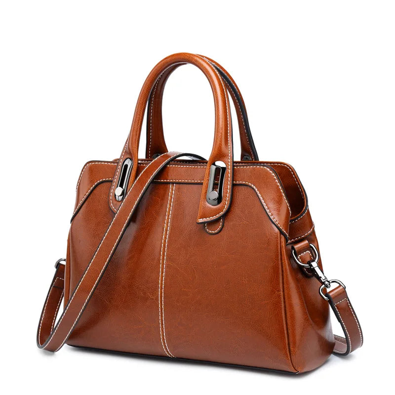 The Johanna Bag in Caramel Brown