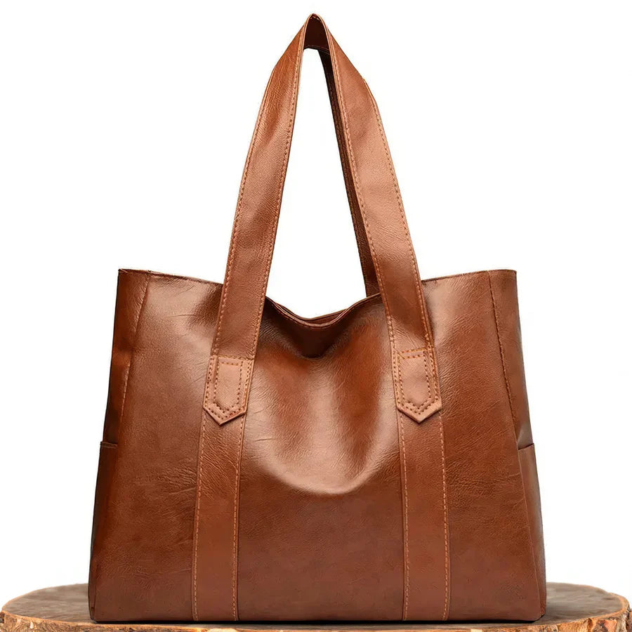 Mia™ Timeless Elegance | Classic Tote Leather Bag