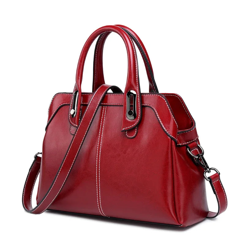 The Johanna Bag in Classic Red