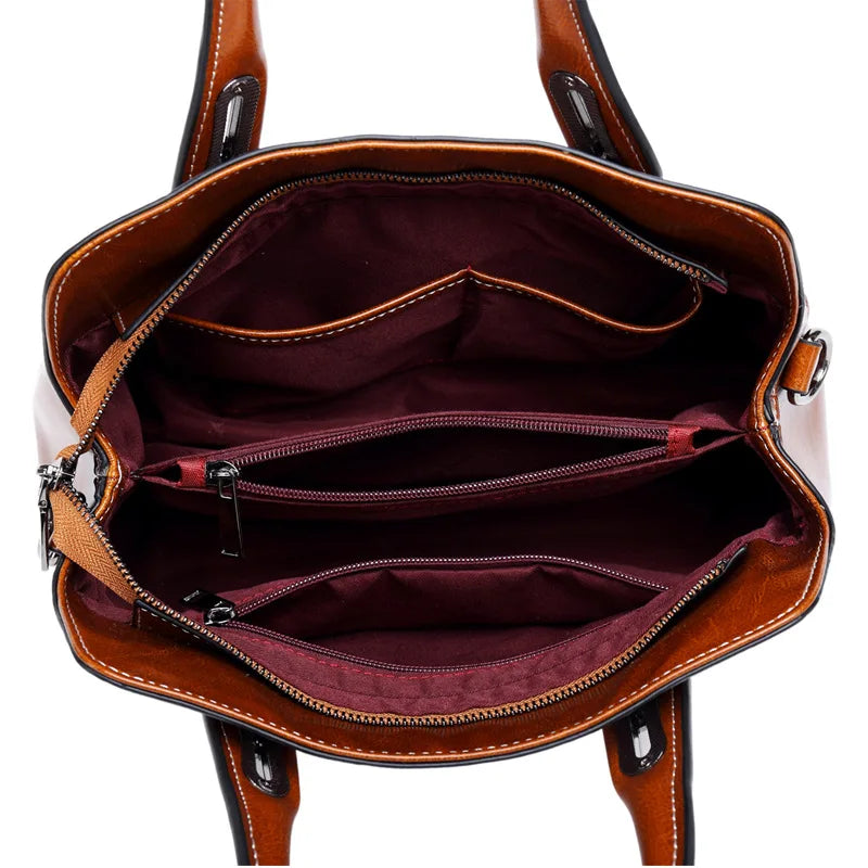 The Johanna Bag in Caramel Brown