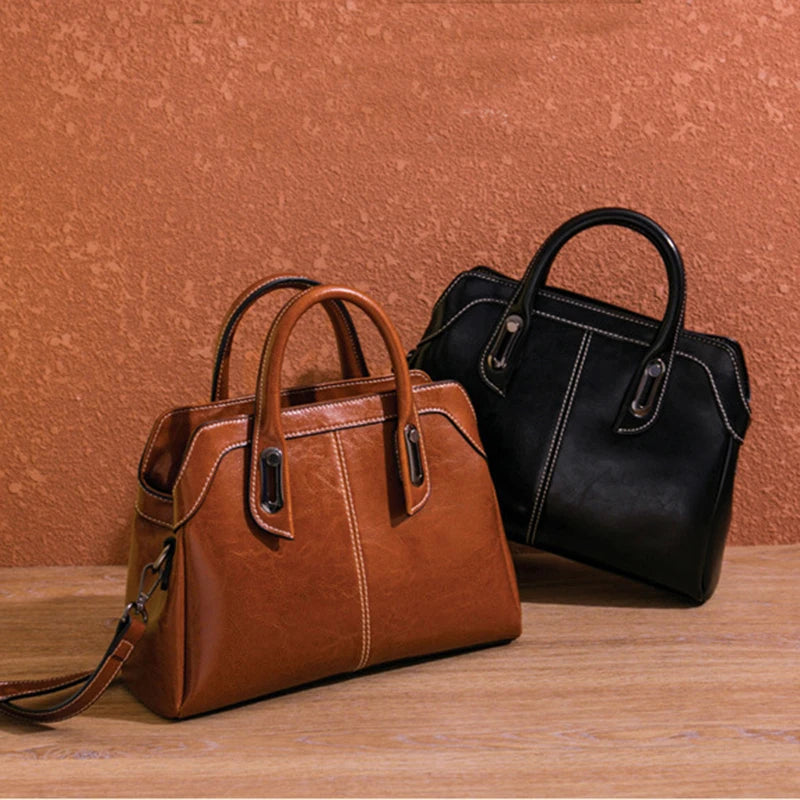 The Johanna Bag in Midnight Black