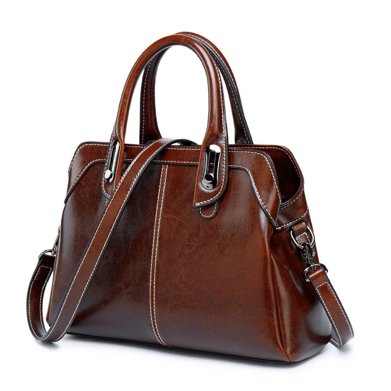The Johanna Bag in Deep Coffee
